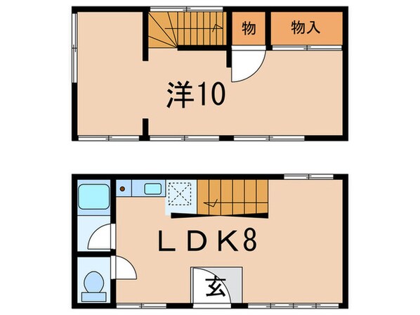 白幡東町戸建の物件間取画像